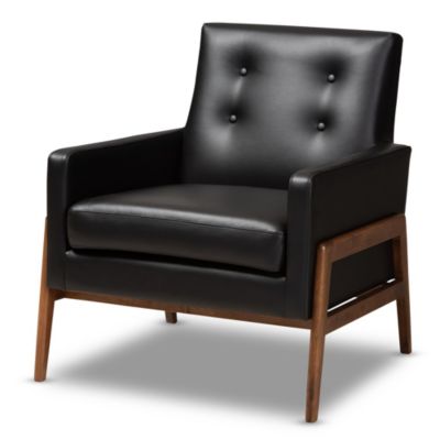 Baxton Studio - Perris Lounge Chair, Quick Ship