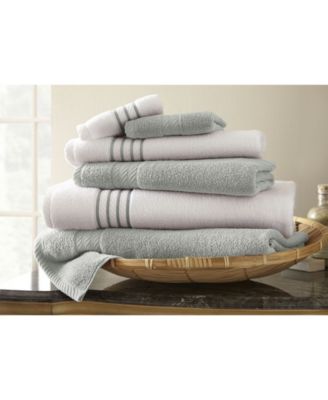 Modern Threads - Quick Dry Stripe 6-Pc. Towel Set
