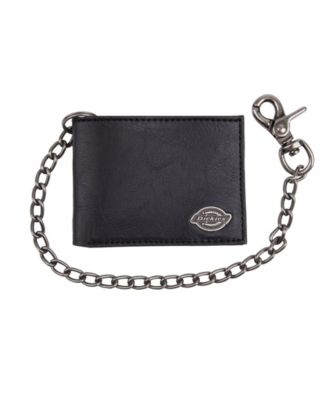 Dickies - Security Leather Slimfold Men's Wallet with Chain
