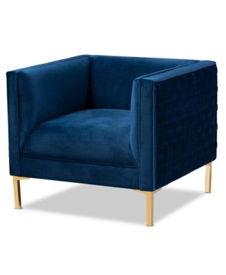 Baxton Studio - Seraphin Arm Chair, Quick Ship