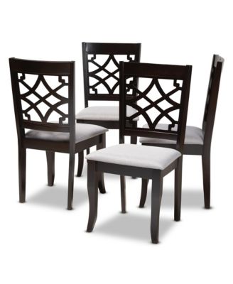 Baxton Studio - Mael Dining Chair, Quick Ship (Set of 4)