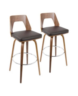 Lumisource - Trilogy 30" Bar Stool, Quick Ship