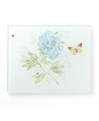Butterfly Meadow Small Glass Food Board image