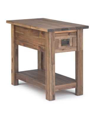 Simpli Home - Monroe Side Table, Quick Ship