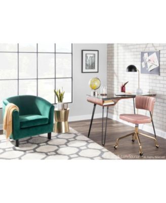 Lumisource - Tania Office Chair, Quick Ship