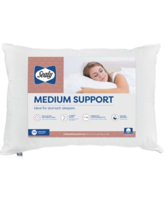 Medium Support Stomach Sleep Pillow, Standard/Queen image