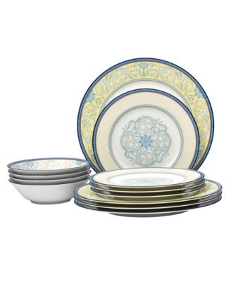 Menorca Palace 12-Piece Dinnerware Set, Service For 4 image