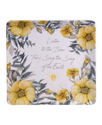 Certified International - Bee Sweet Square Platter