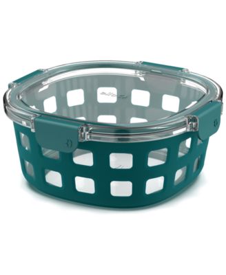 Ello - DuraGlass 7-Cup Round Meal Prep Food Storage Container