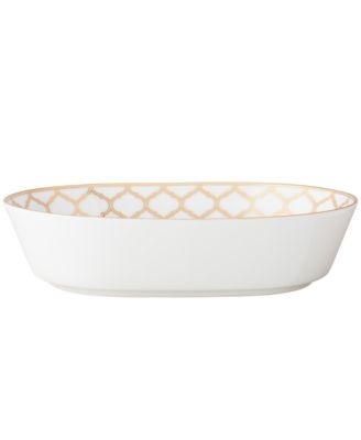 Eternal Palace Gold Oval Vegetable Bowl, 32 OZ image