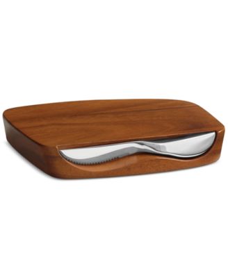 Nambé - Nambe Barware Blend Bar Board with Knife