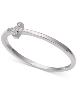 Giani Bernini - Cubic Zirconia Cross Ring