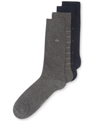 Calvin Klein - 4-Pack Patterned Dress Socks