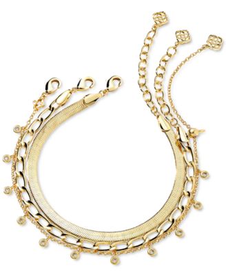 Kendra Scott - 3-Pc. Set Crystal Kassie Bracelets