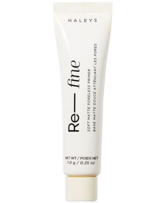 HALEYS Beauty - Re-fine Soft Matte Poreless Primer, 0.25 oz.