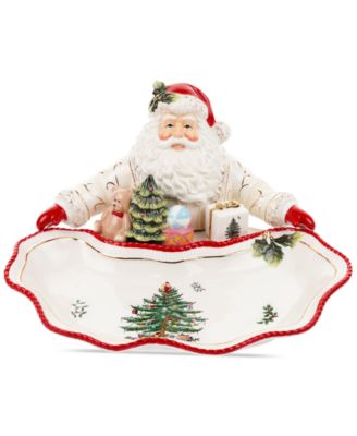 Christmas Tree Santa Dish image