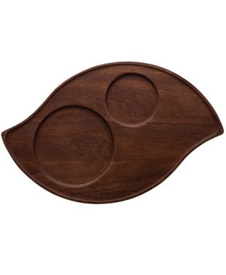 Kona Wood Wave Serving Tray, 16.75" image