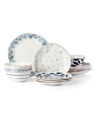Blue Bay 12 Pc. Dinnerware Set, Service for 4 image
