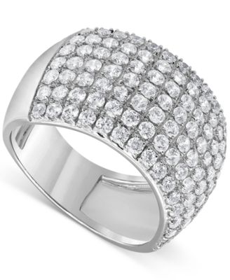 Macy's - Diamond Multirow Cluster Statement Ring (2 ct. t.w.) in 14k Gold