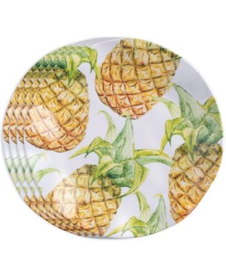 Melamine Aloha 10.5" Dinner Plates, Set of 4 image