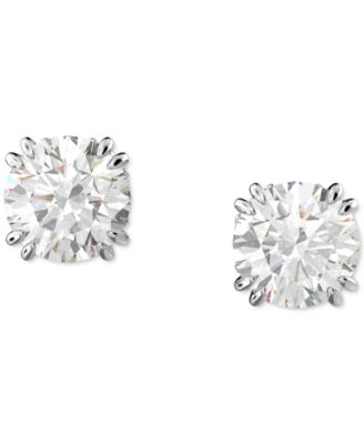 Swarovski - Silver-Tone Constella Crystal Stud Earrings