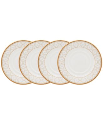 Noble Pearl Set of 4 Saucers, 6" image