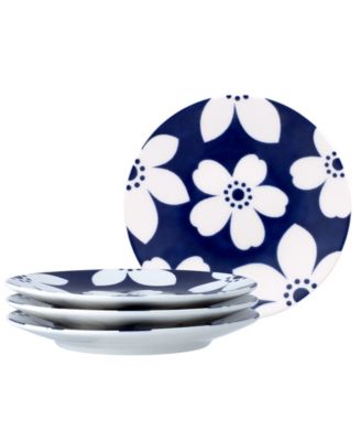 Bluefjord Set of 4 Coupe Appetizer Plates, 6.50" image
