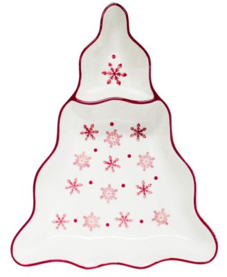 Winterfest Holiday Chip & Dip Tree Platter image