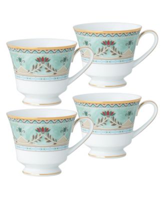 Serene Garden Set of 4 Cups, 8 oz. image