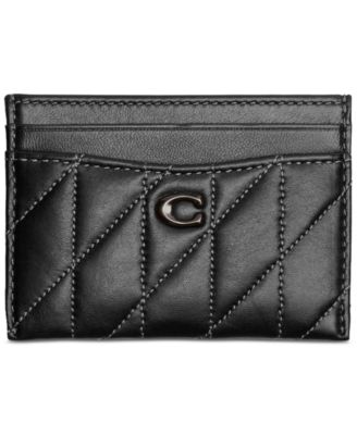 COACH - Essential Quilted Pillow Leather Card Case