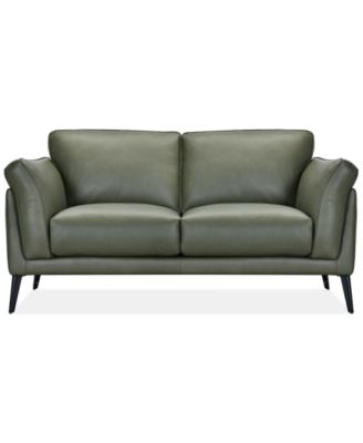 Macy's - Keery 66.5" Leather Loveseat