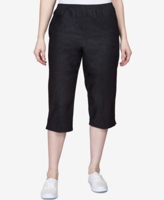 Alfred Dunner - Pull-On Cropped Pants