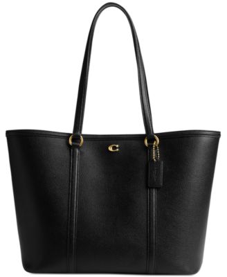 COACH - Legacy Small Pebbled Leather Tote