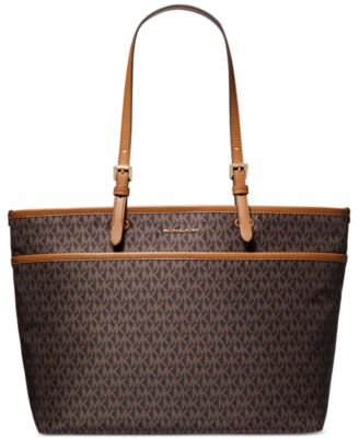 Michael Kors - Winston Signature Logo Pocket Tote Bag