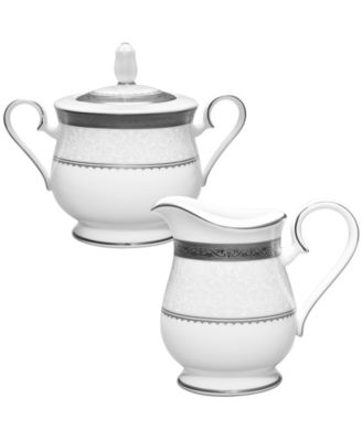 Odessa Platinum Sugar Creamer Set image