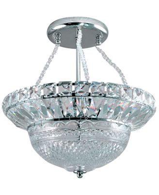 Dale Tiffany - Crystal Hill Semi Flushmount