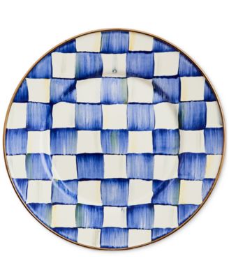 Royal Check Salad/Dessert Plate image