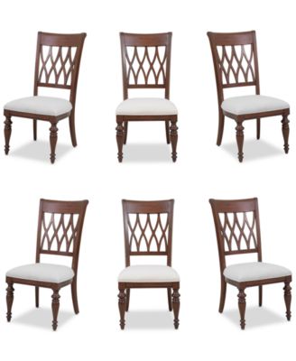 Macy's - Daria 6 Pc. Side Chair Set