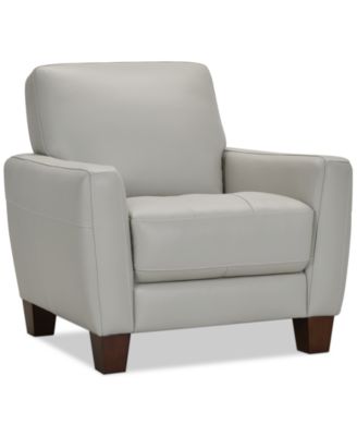 Macy's - Galligher 36" Leather Chair