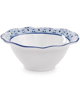 Talavera Azul Melamine 6.5" Cereal Bowl, Set of 4 image