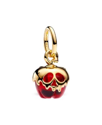 14K Gold-Plated Disney Villains Evil Queen Apple Dangle Charm image