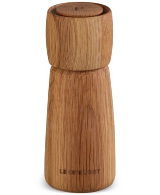 Le Creuset - White Oak Alpine Pepper Mill, 7"