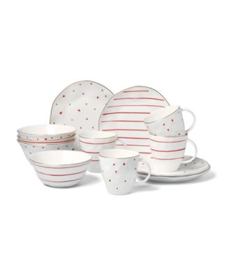 Garnet Bay 12 Pc. Dessert Set, Service for 4 image