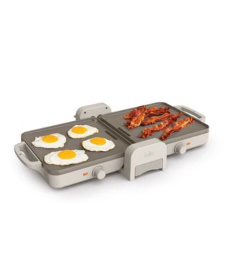 Bella - Fold Store Dual Temp 10" x 20" Electric Griddle