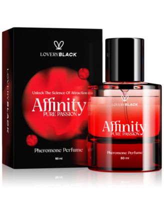 Lovery - Black Affinity Pure Passion Pheromone Perfume, 1.7 oz.