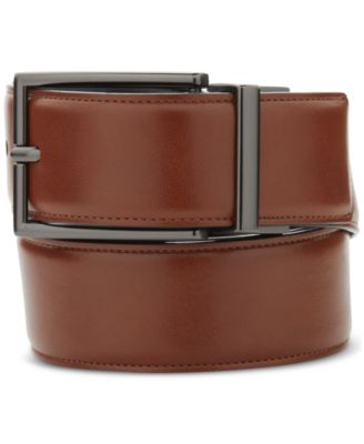 Perry Ellis Portfolio - Men's Bonded Leather Belt