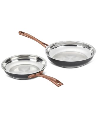 Cuisinart - Matte Black Elegance 8" and 10" Skillet Set