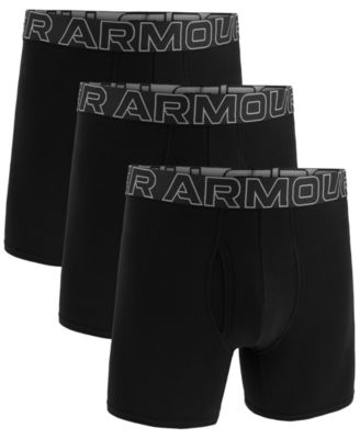 Under Armour - Men's Performance Solid 6" Boxer Briefs - 3-pack