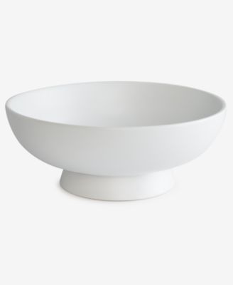 The Cellar - Matte White Footed Bowl