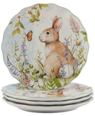 Easter Meadow Dinner Plates, Set of 4 image